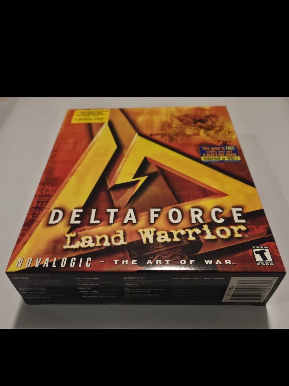 Delta Force: Land Warrior PC Big Box NovaLogic 2000 Manual Included Multiplayer